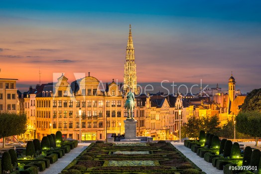 Picture of Skyline of Brussels Belgium